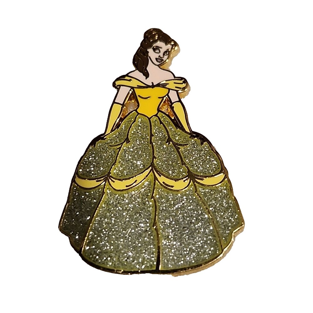 Disney Pin PRINCESS‎ BELLE BEAUTY BEAST SPARKLE BALL GOWN Artist Proof AP 00020
